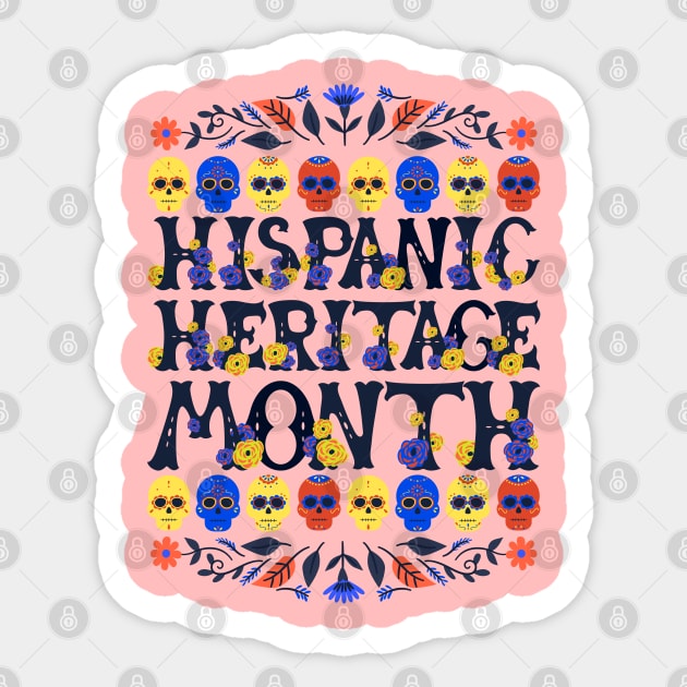 National Hispanic Heritage Month Sticker by Myartstor 